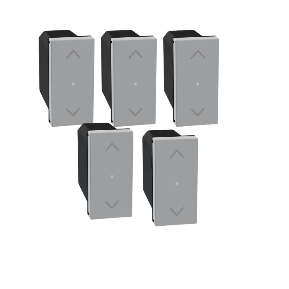 Bticino starter kit tapparelle smart con gateway e 5 comandi *** colore grigio, confezione 1