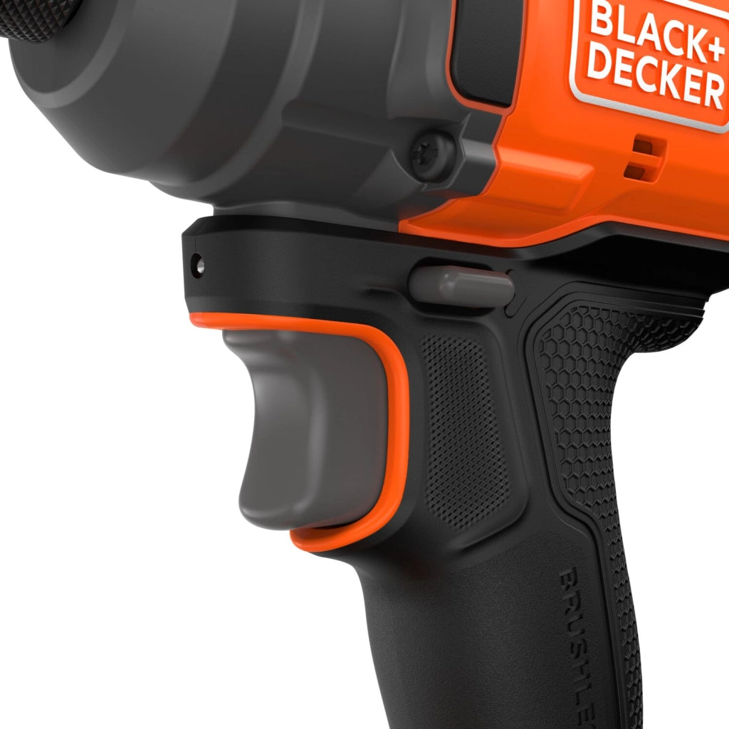 Avvitatore ad Impulsi Black & Decker BLIM78E1K 18V 1/4" con Batteria e Valigetta