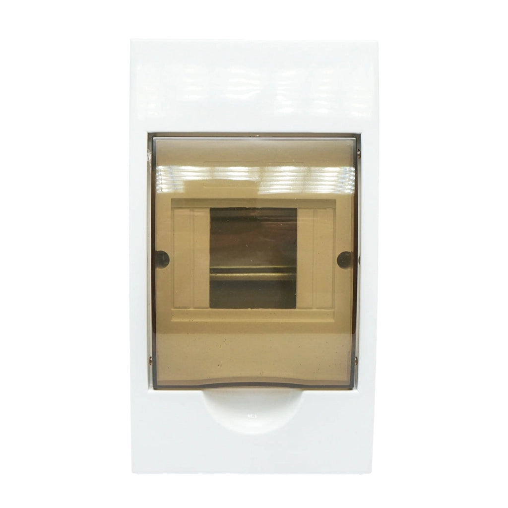 Pannello portafusibili da superficie 1 fila, 4 moduli 200x155x95mm IP40