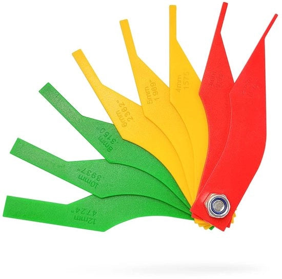 Pistoni Frenanti - 2 Pezzi - Indicatore Speranza - Attrezzatura Auto - Diametro Guaina - Universale - Peso Leggero 43G - Misuratore Pistoni Frenanti