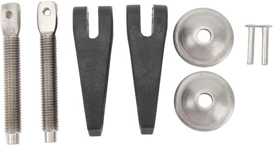 Set di fissaggio per motori outboard - 2SH/8SN/8SG/2SJ/6LF/6SG - Lega ABS/Aluminium - Kit di fissaggio - Set di viti