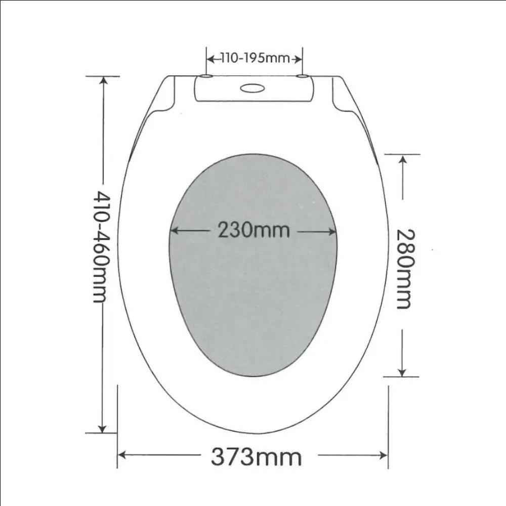 Sedile wc universale termoindurente bianco cerniere acciaio inox sgancio rapido