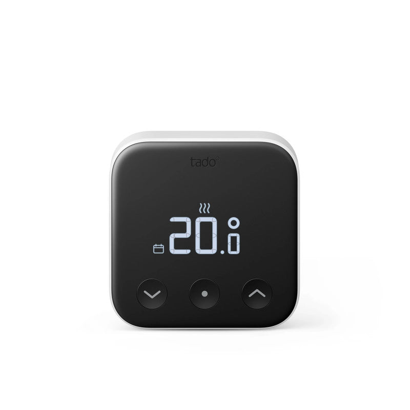 Tado Termostato Intelligente Cablato X aggiuntivo. Controllo della temperatura. Wi-fi. Matter. Assistenti vocali google e alexa