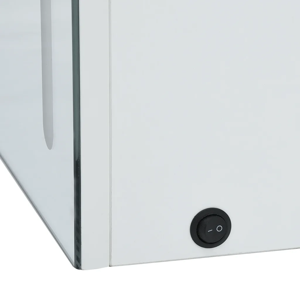 Armadietto Bagno | Armadio da bagno con Specchio e LED 50x13x70 cm