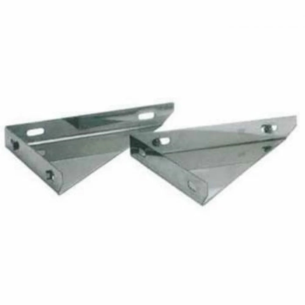 Coppia di angolari per supporto murale d.160 inox aisi316l b08x9