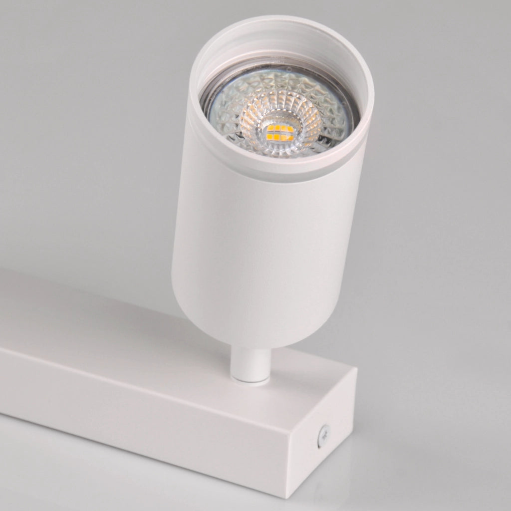 Lampada parete/soffitto 2xGU10 bianca Paris Polux 322289