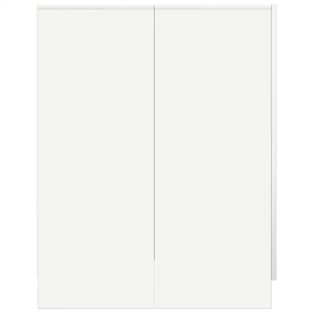 Mobile per Lavatrice Bianco 71x71,5x91,5 cm 808395