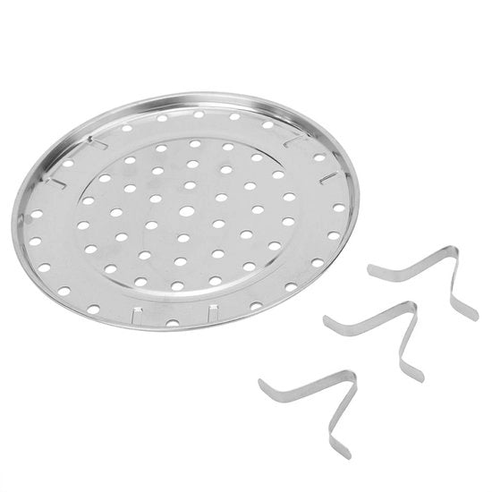 Pentola a Vapore in Acciaio Inossidabile - Manichetta RVS - Facile da Pulire - Pentola Rapida - Pentola a Bouillon - Bocchetta a Tuba con Diametro 20cm