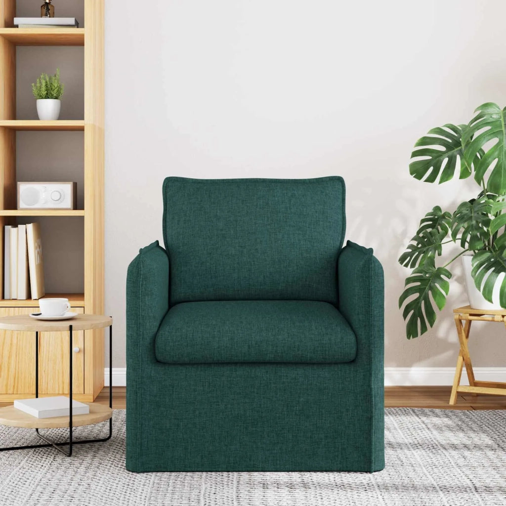 Divano Verde Scuro 75 x 82 x 85 cm Tessuto 42024507