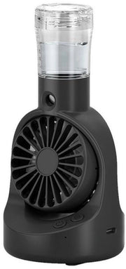 Spregeggiante a batterie con ventilatore - Nero