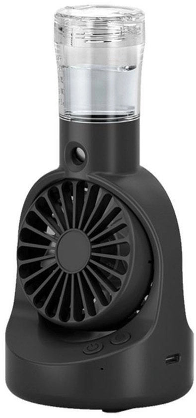 Spregeggiante a batterie con ventilatore - Nero