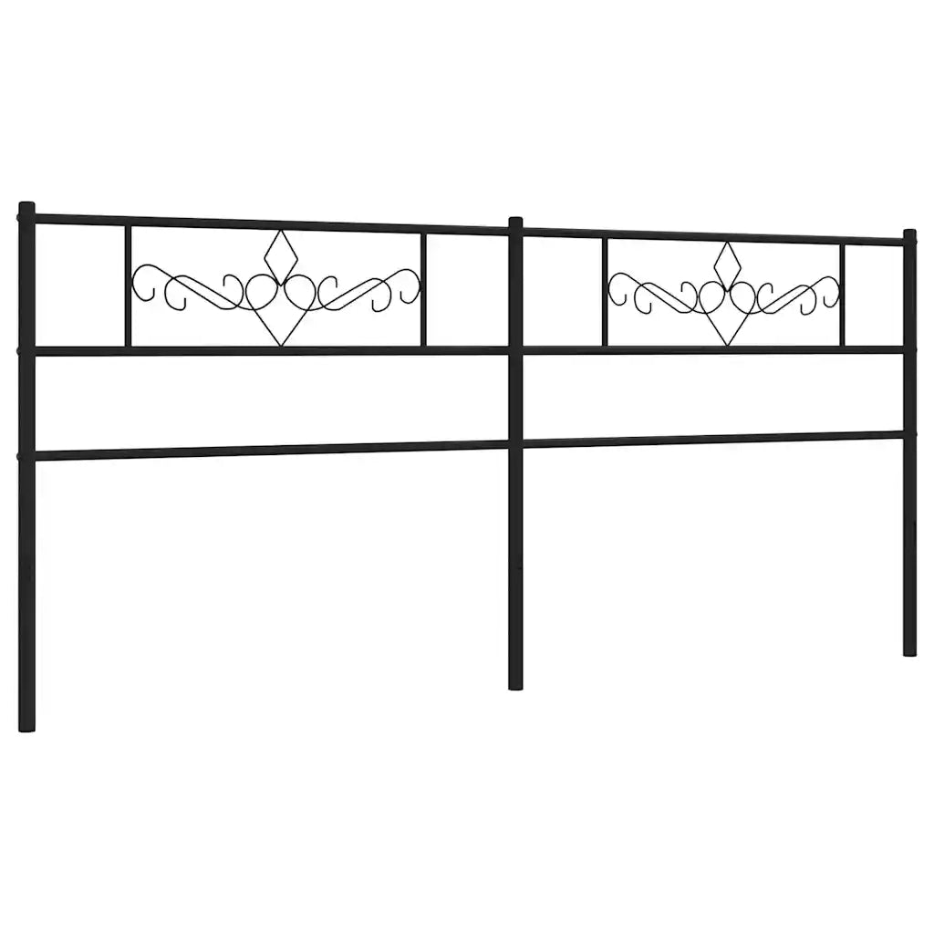 Testiera di Ricambio in Metallo Nero 193 cm 355304