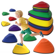 Set 9 Pedane Antiscivolo ¨C Xylo ¨C Per Interno ed Esterno Impilabili Multicolore
