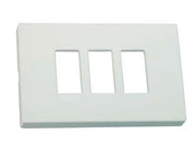 PLACCA 3 POSTI VENUS- - mm.115x80h. - (1863.3F.B.) - 20 pezzi MARLANVIL