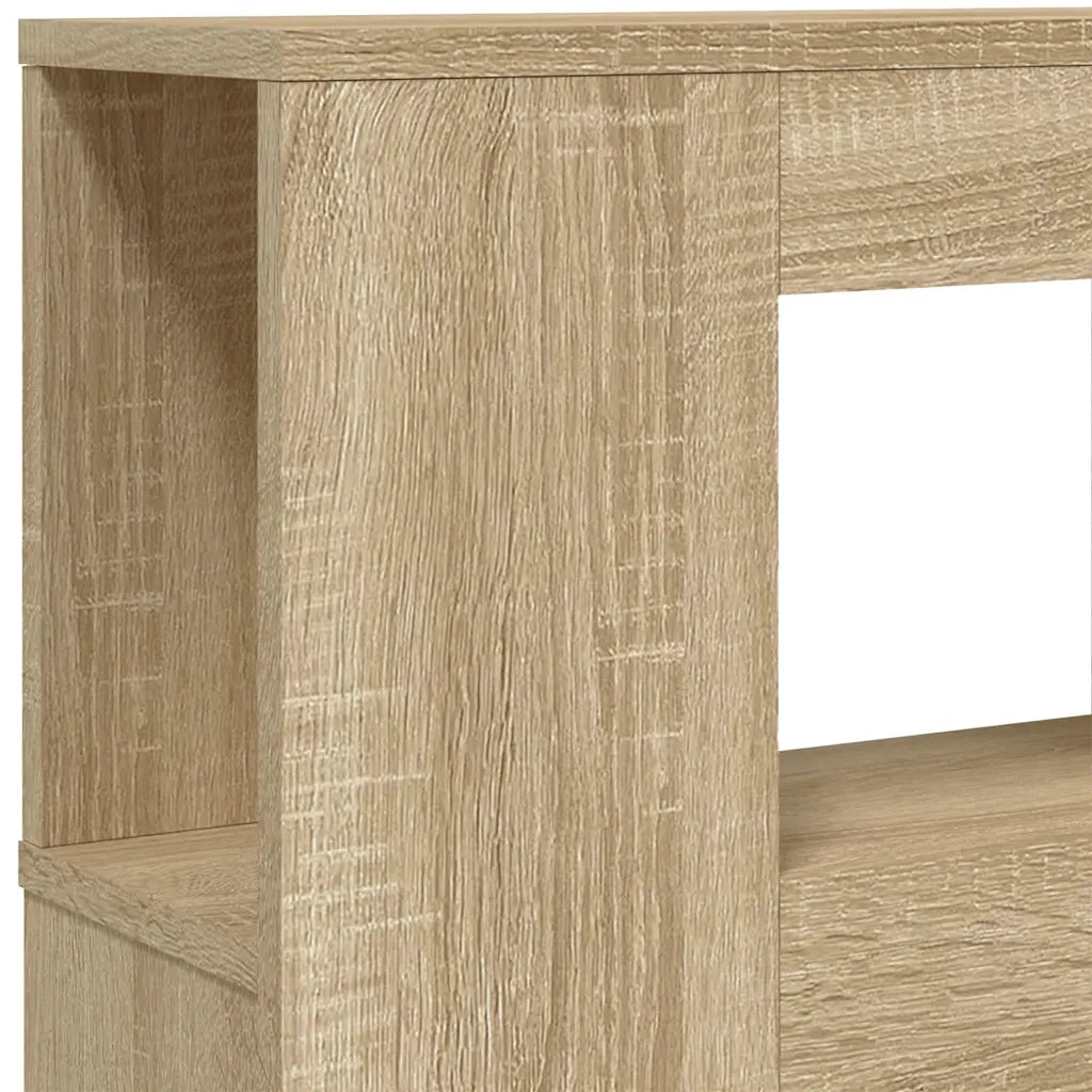 Testiera LED Rovere Sonoma 160x18,5x103,5 cm Legno Multistrato 837353