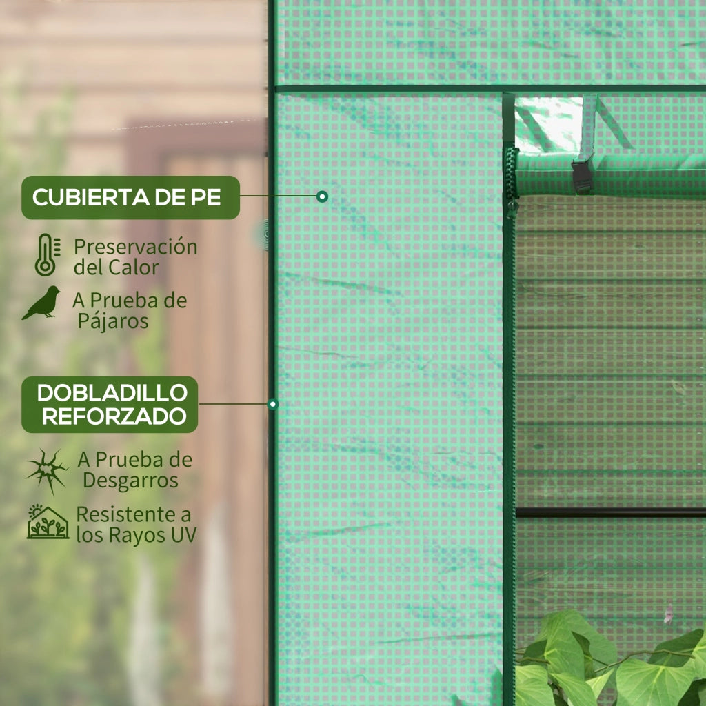 Serra da Giardino ¨C Minimal ¨C Verde 196x77x197 cm