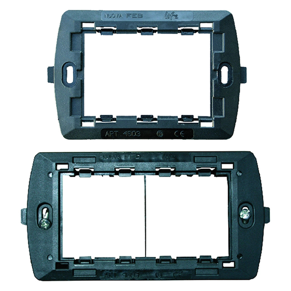 10pz supporto per serie flexi' 3 moduli 14603 cod:ferx.806958nlm
