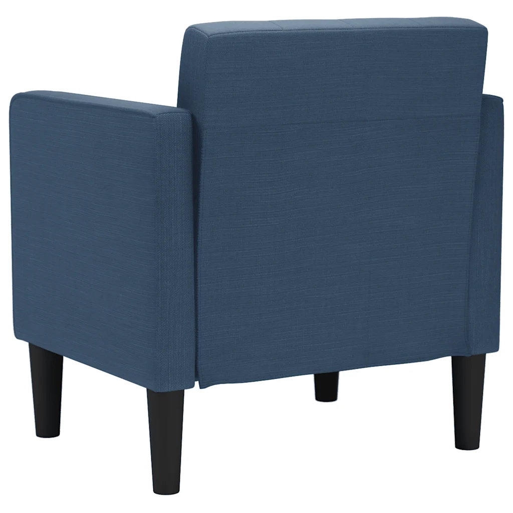 Divano Sedia con Braccioli Blu 53 cm in Tessuto 4100549
