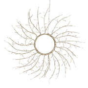 Corona Rami Tiglio Ø45 cm 160 MicroLED B Caldo Bianco FlashLED