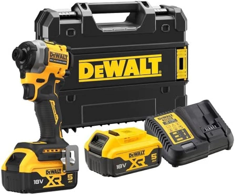 Avvitatore ad impulsi DeWalt DCF850P2T 18V 205 Nm 1/4" con 2batterie 5.0Ah TSTAK