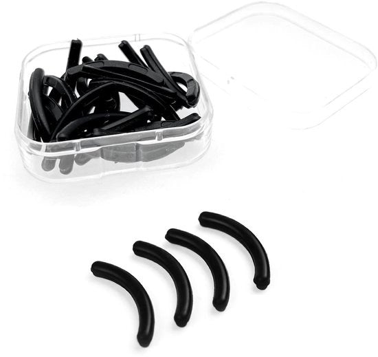 Kit di ricambio per ciglia universale - Pads di silicone - 20 pezzi - Contenitore di archiviazione - Buona elasticità - Curler per ciglia