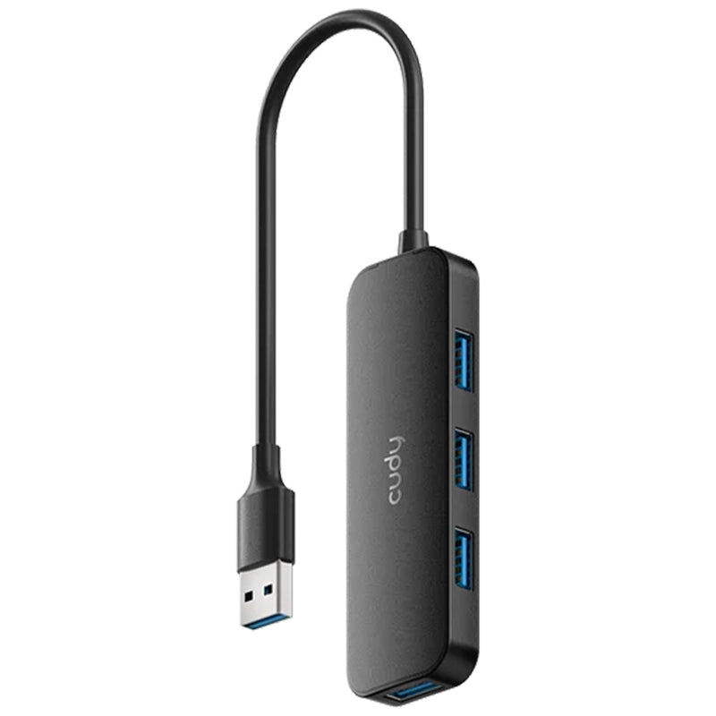 CUDY UH40A - HUB 4 PT USB-A 3.0