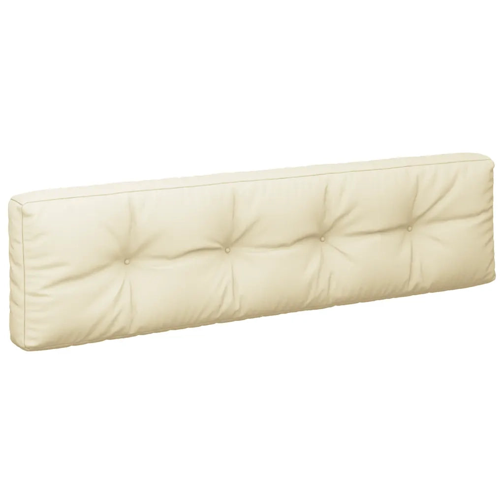 Cuscini per Pallet 2 pz Crema in Tessuto 360823