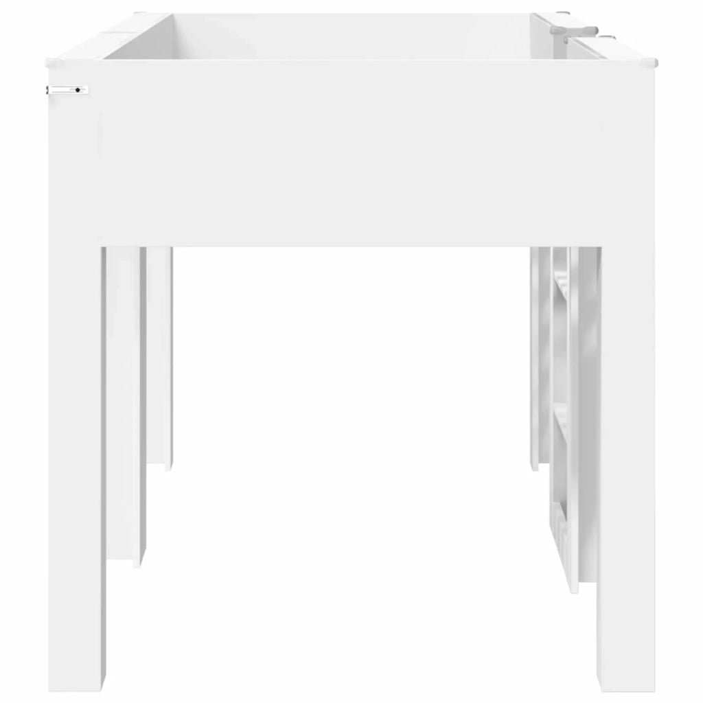 Letto a Castello per Bambini | Letto Infantile | Lettino Bianco 90 x 200 cm