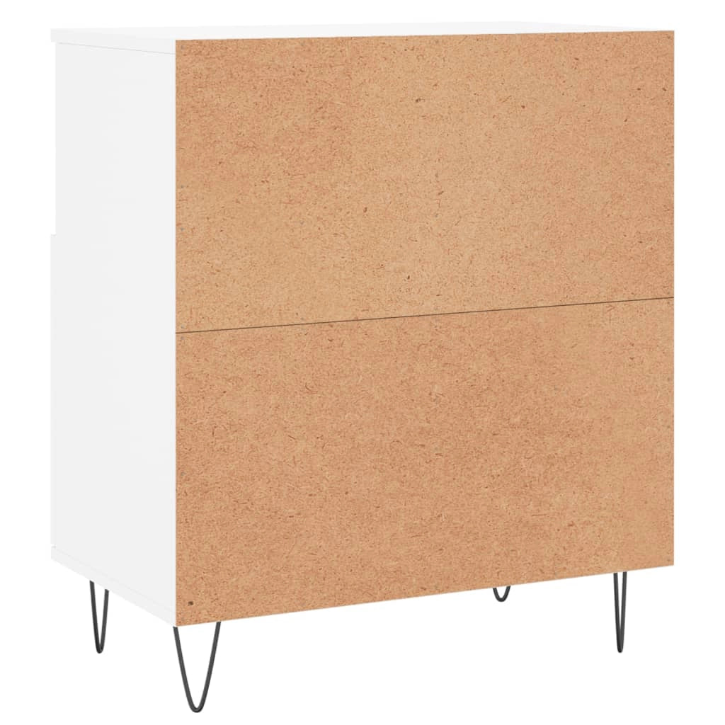 Buffet credenza cassettiera armadio mobile contenitore organizer per cucina soggiorno salotto 3 pezzi legno ingegnerizzato bianco 02_0037007