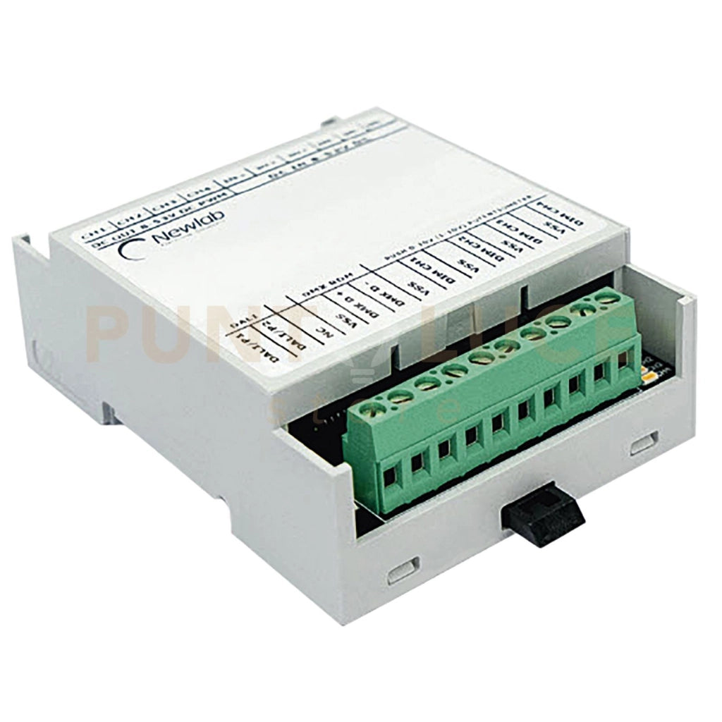 DIM-PUSH-4CV DIMMER TENSIONE 4 USCITE PUSH BLUETOOTH 32A PROG.