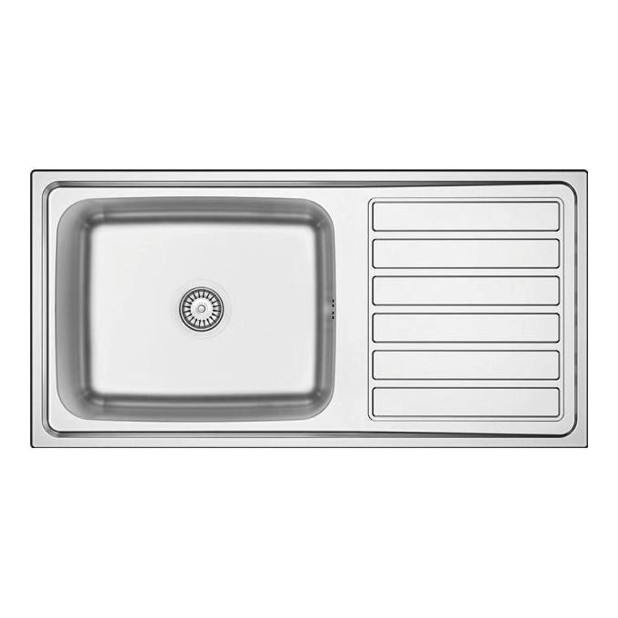 Apell ID1001IRBC lavello Lavello montato su piano Rettangolare