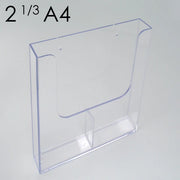 Porta depliant da parete 2 tasche