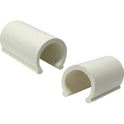 CLIP BLOCCA FOGLIA POLIETILENE X SERRE - PVC MM 30=1 CF=PZ 60- 1 confezioni