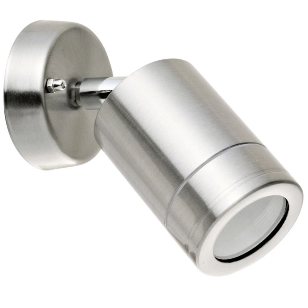 Applique esterna Polux OLIMP GU10 orientabile satinata