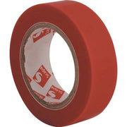 NASTRO PVC ISOLANTE SCAPA - ROSSO MM 19 ML 25- 10 pezzi
