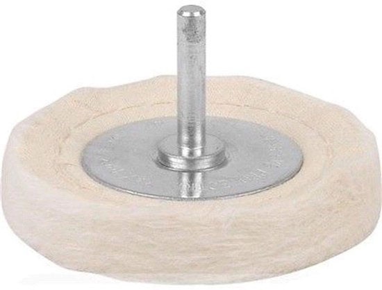 Pulitore conico per macchina da viti, tessuto di cotone, per metalli, alluminio e materiali plastici.