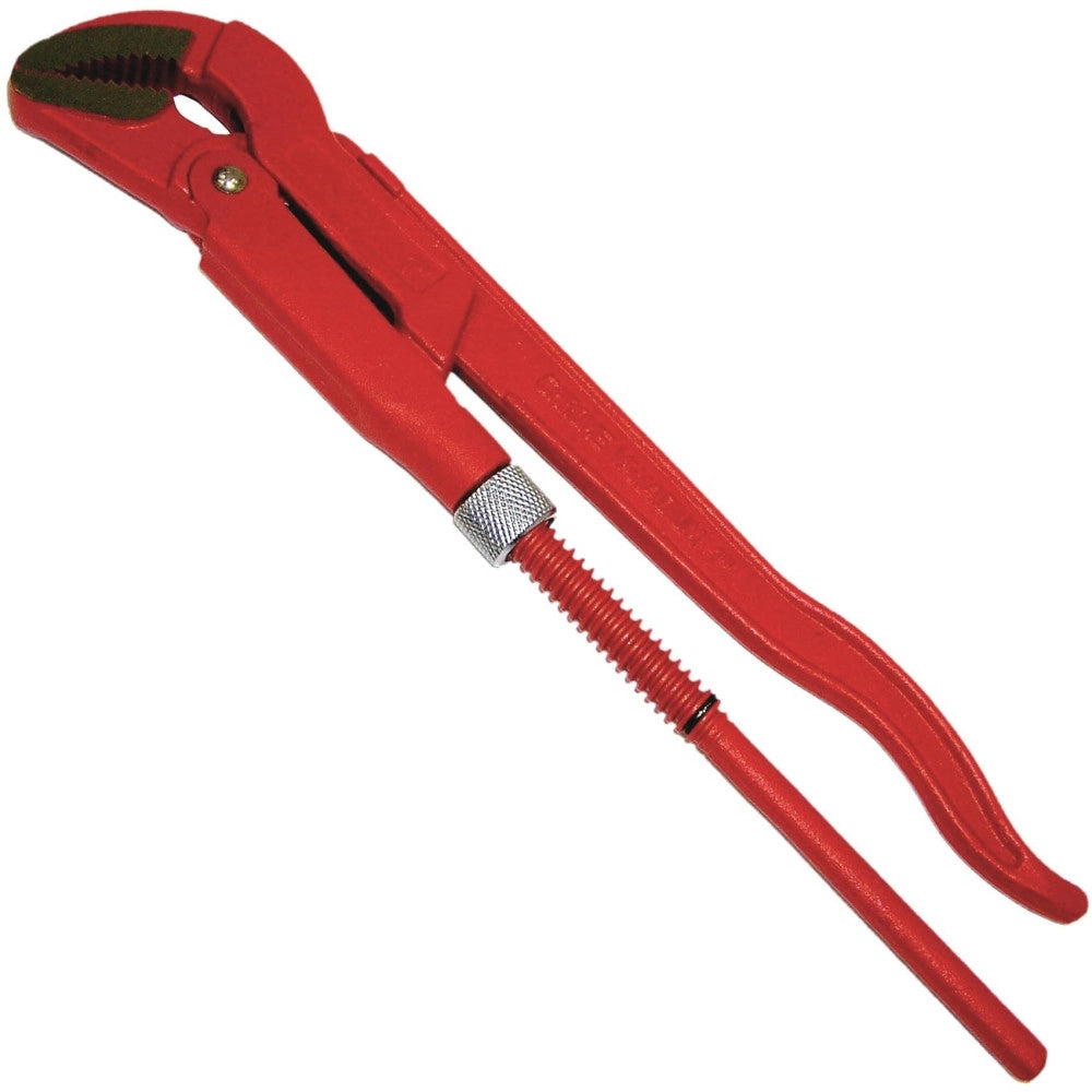 Trade Shop - Chiave Giratubo Giratubi Svedese Chiave A Becco 1"1/2 Chrome Vanadium 45° -