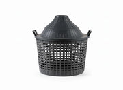 CESTO A CUPOLA IN PLASTICA PER DAMIGIANE  lt.25  forato