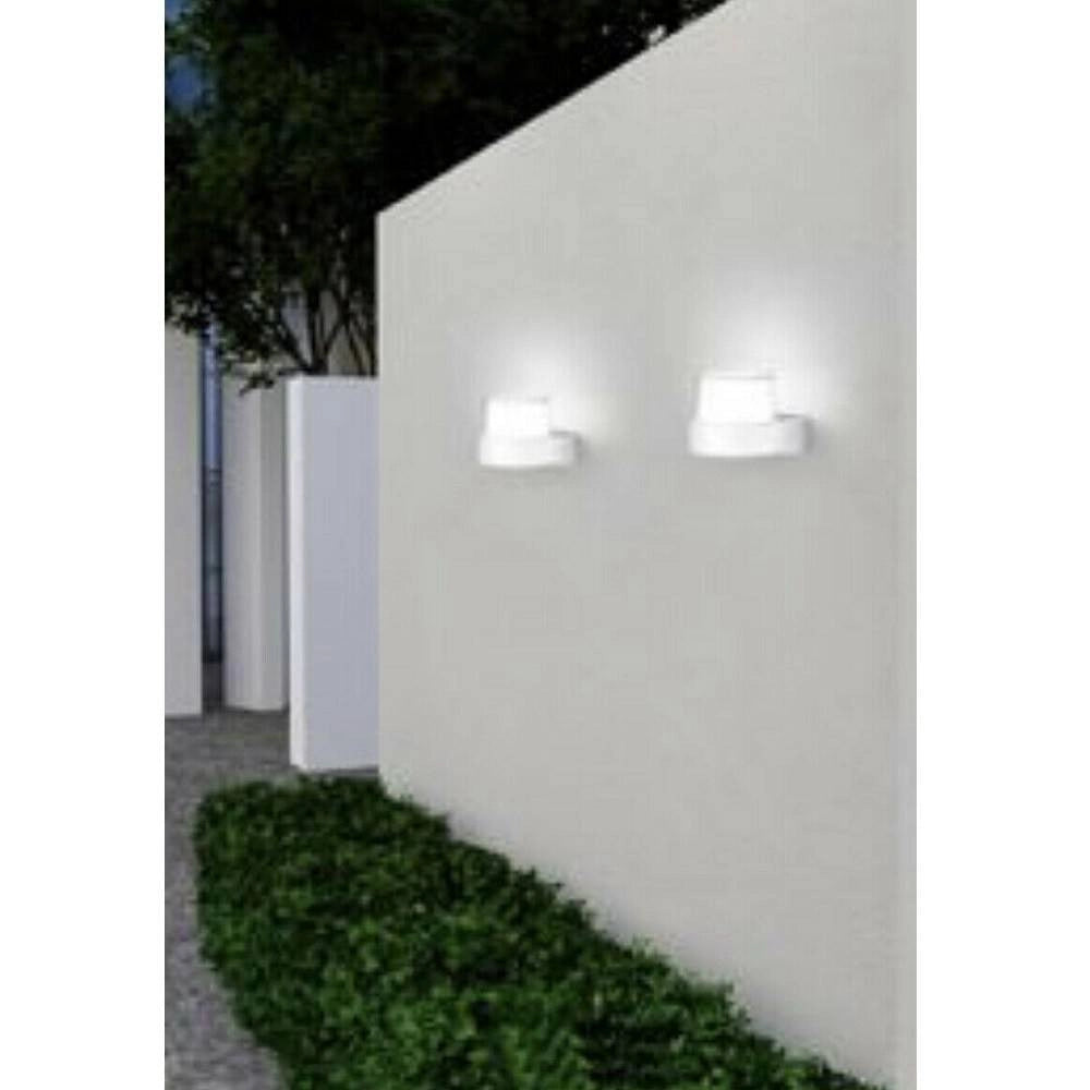 Trade Shop - Applique Moderna A Led Esterno Da Parete 7 W Bianco Luce 6500k 3000k 4000k Es57 - -bianco Freddo      -