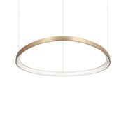 Lampadario A Sospensione Contemporaneo Gemini Metallo Ottone Led 55W 3000K Ip20