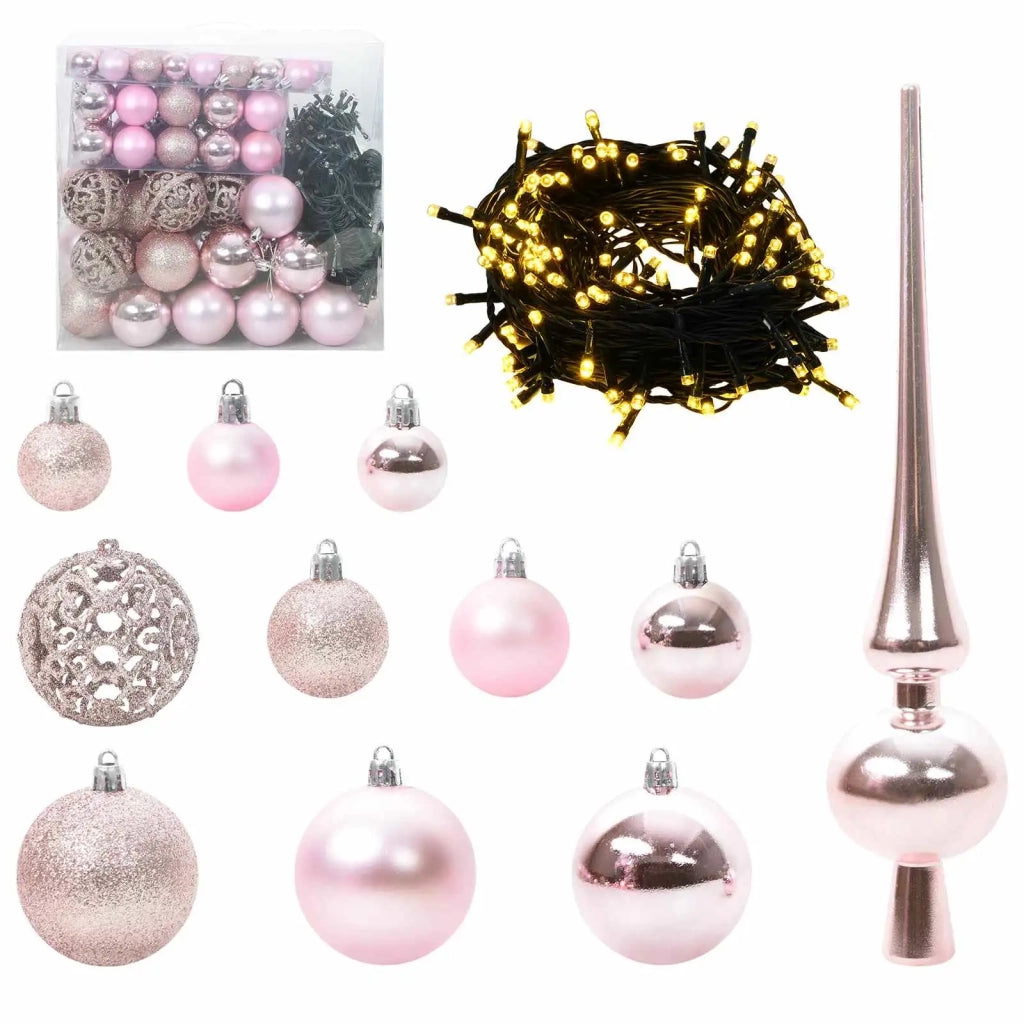 Albero di Natale artificiale Bianco 180 cm PVC e Acciaio 3426769