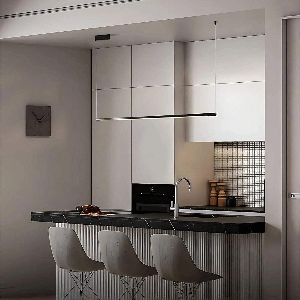 Lampada A Sospensione Lhj031-cp 120 Cm Nero