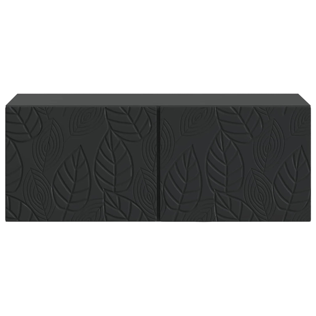Mobile TV da Muro | Armadietto TV | Mobile Porta TV 59,5 x 41 x 30 cm Nero