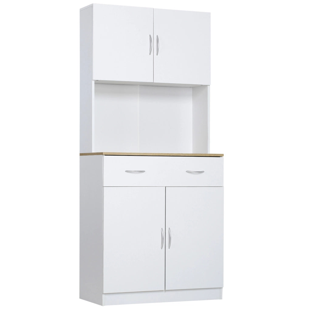 Credenza ¨C Minimal ¨C Legno Bianco 80x40x180