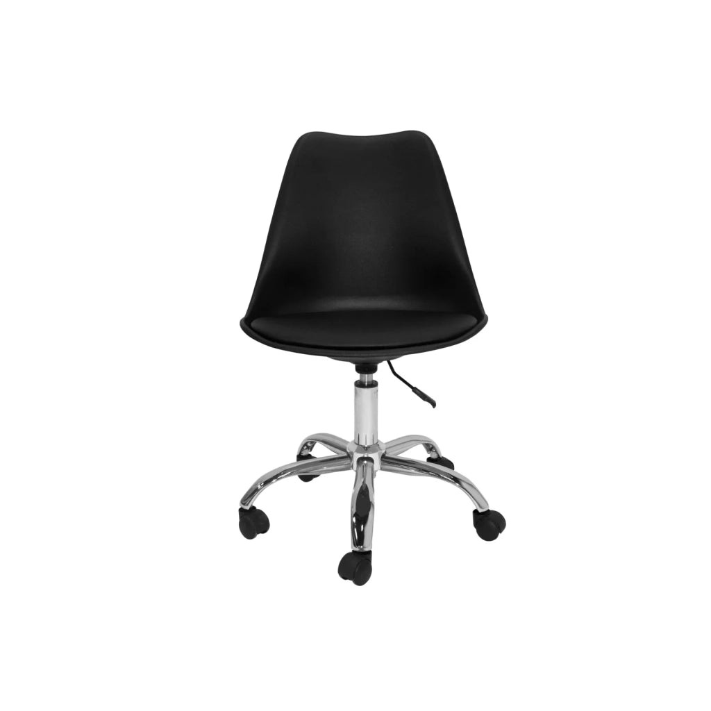 LÚZETE - SEDIA DA SCRIVANIA A TORRE NERA