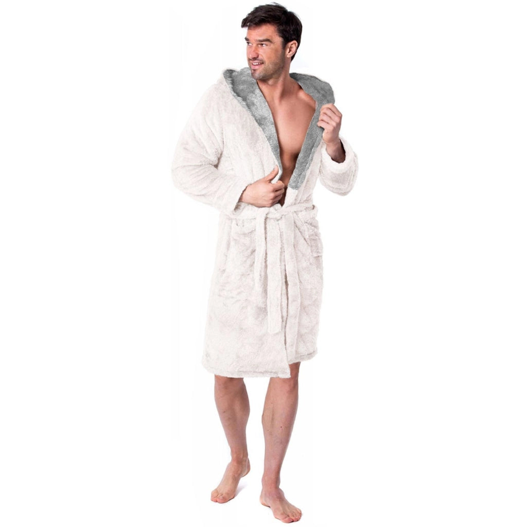 Accappatoio Jordan Ecru Grey Men L