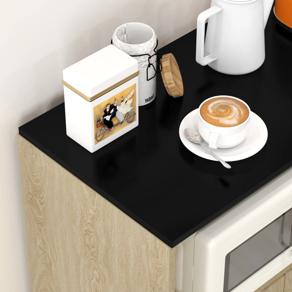 Carrello da cucina con ripiani e ruote ¨C Minimal ¨C 75x40x80,5 cm