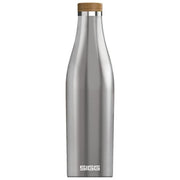 SIGG Meridian Brushed Uso quotidiano 500 ml Bamboo, Acciaio inossidabile Acciaio spazzolato