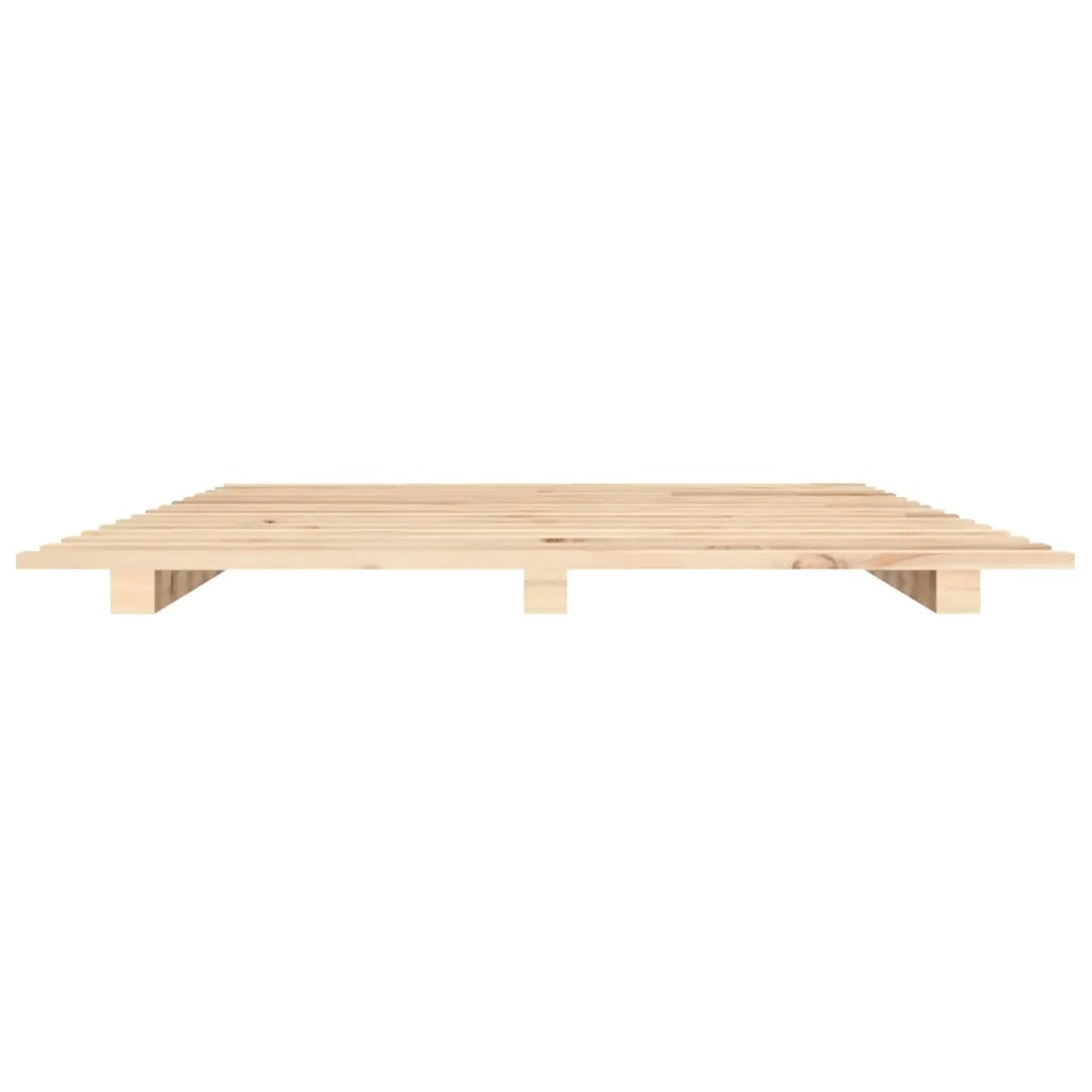 Giroletto senza Materasso-Struttura Letto 120x200 cm in Legno Massello di Pino 596919