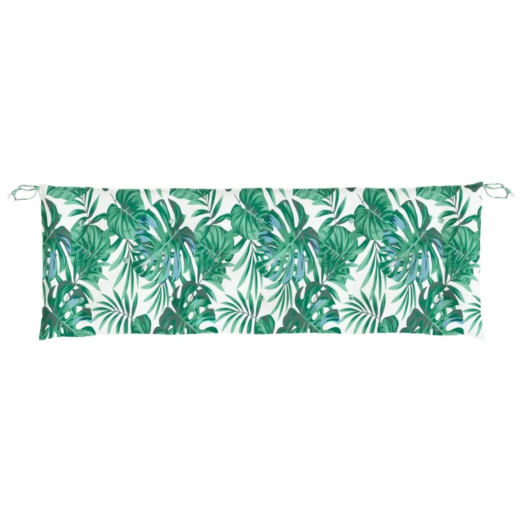 Cuscino per Panca-Cuscini per panchina a Foglie 150x50x7 cm in Tessuto Oxford 566485